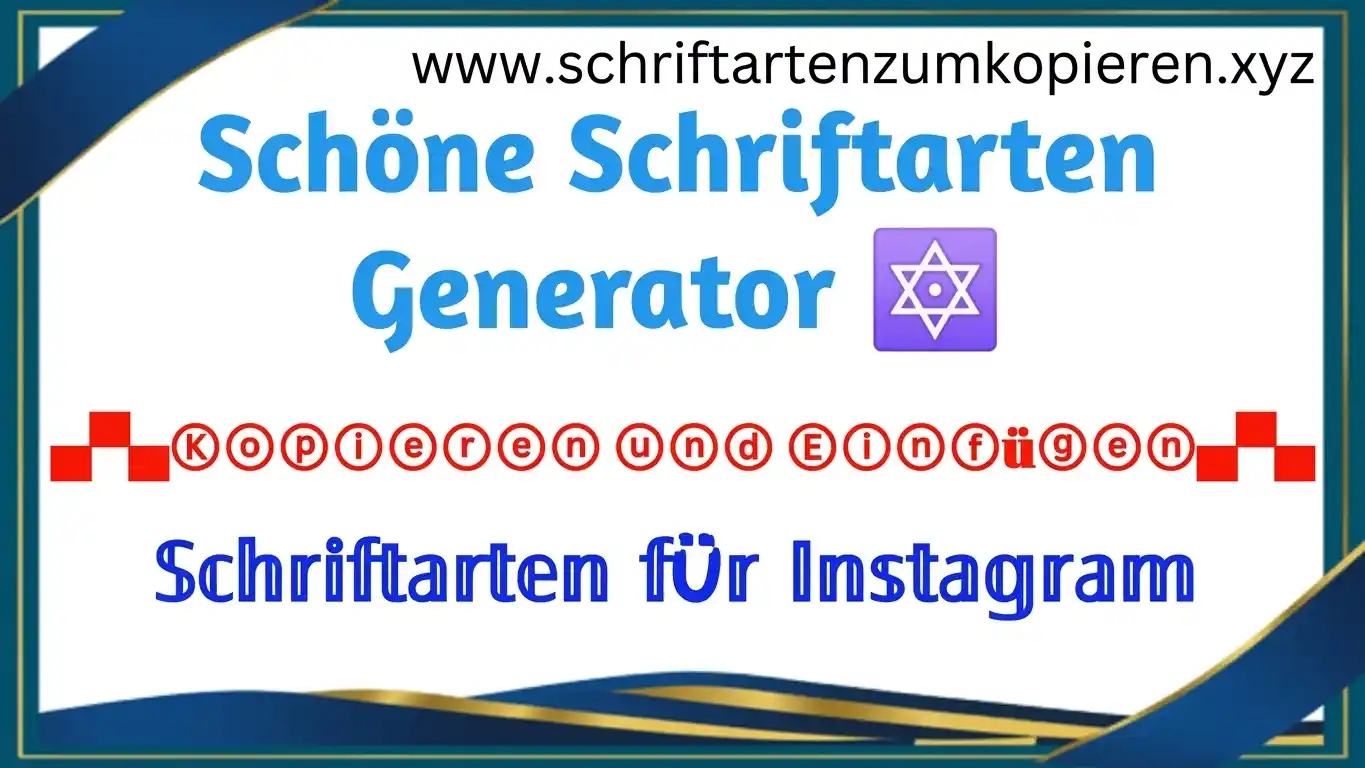 schriftarten zum kopieren